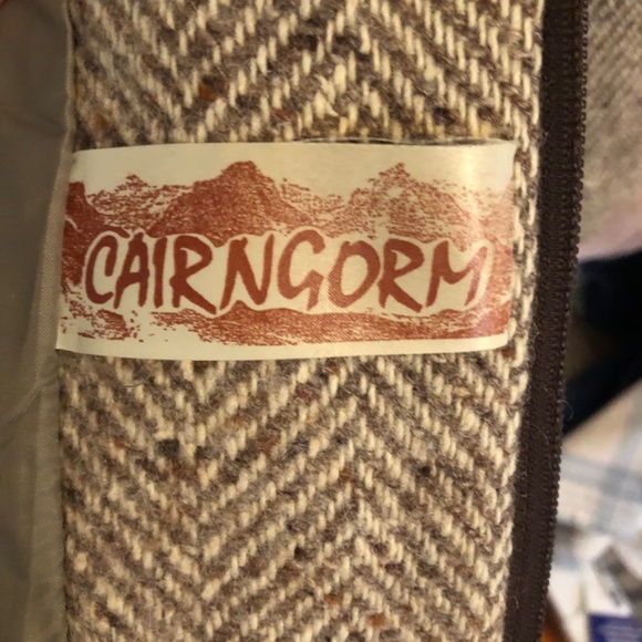 Men's Brown Herringbone Shirt Jacket - Picture 6 of 11